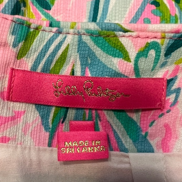Lilly Pulitzer (Becki skort), size 8, color (Unicorn of the sea), and back zip - Picture 7 of 10